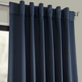 thumbnail image 3 of Half Price Drapes Nocturne Blue Room Darkening Curtains for Bedroom (1 Panel), 50W X 120L, 3 of 6