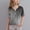 Gray, variant on Shirt for Girls V Neck Tops for Girls Short Sleeve Shirts for Teens Pack Tie Dye 3/4 Sleeve Shirt Girls Blouses Size 6-7