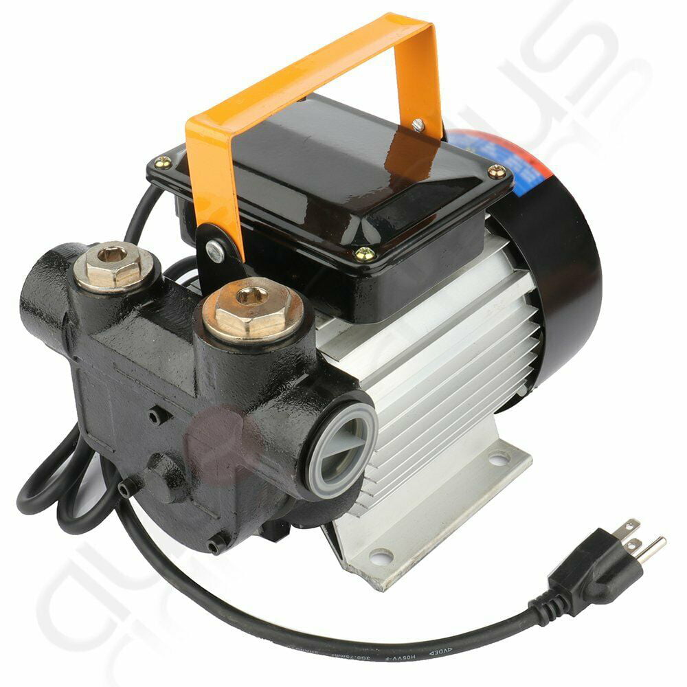 AC 110V Electric Oil Pump Transfer Self Priming Fuel Diesel 16GPM 2800r/m 550W 