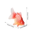 thumbnail image 2 of TIELUTT Jouets Poissons Jouets Animaux de l'Océan Poissons Rouges Décorations pour Aquarium Jouets pour Enfants Jouets pour Tout-Petits Jouets Jouets pour Adultes Mini Jouets Poisson Poisson Poisson Pourri 30 cm, 2 of 7