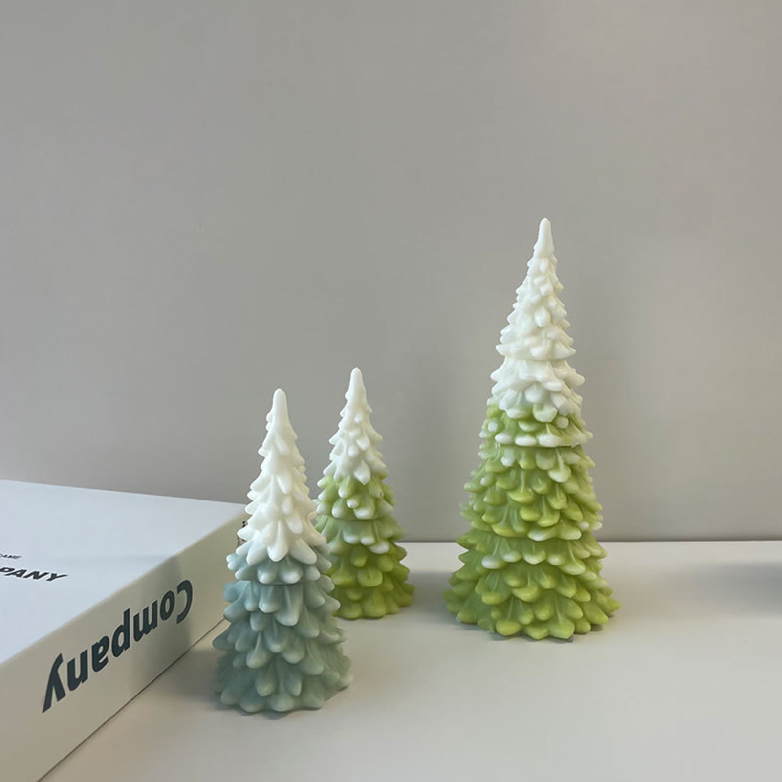 Christmas Tree Silicone Mold Tree Cake Decoration Mold Desktop Ornament Epoxy Resin Molds