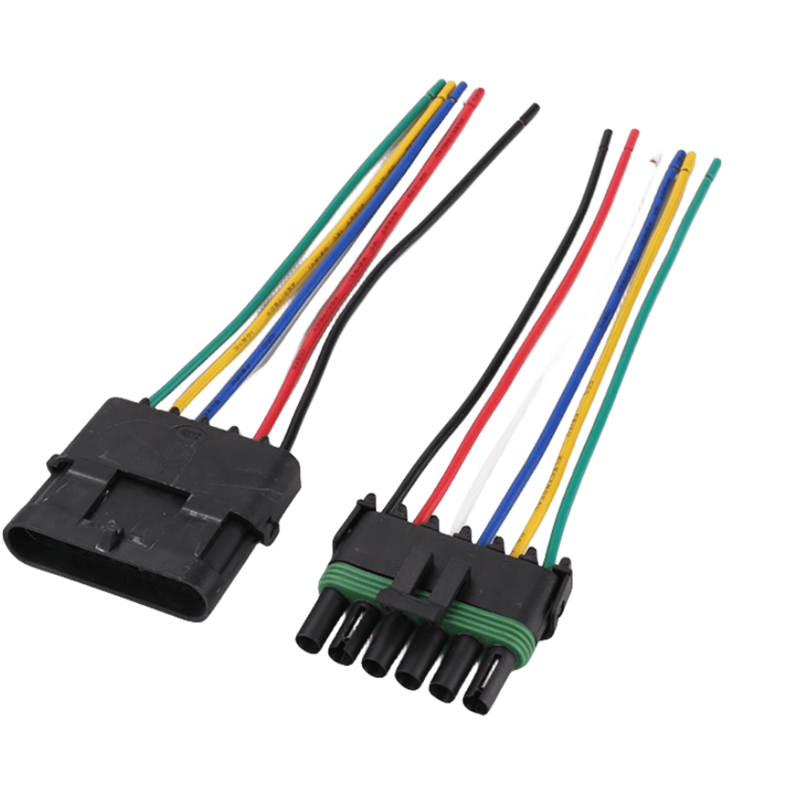 Universal Waterproof Wire Connectors 6 Pair, 16-14AWG, Durable, Tin Plated Terminals