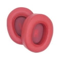 thumbnail image 1 of Almohadillas para los oídos Methold de cuero montadas en la cabeza Rojo, 1 of 6