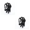 thumbnail image 1 of Minnieouse Paquete de 4 pasadores Grip Clips de garra de plástico sólido Accesorios negros y marrones Pasadores de San Valentín para Type1 NO1 Minnieouse  CBP370334, 1 of 6