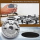 thumbnail image 5 of Stove Hat Set Stove Cover Upgraded, Gas Hob Crown Cover, Gas Cover Fits Gas Stove Burners, 5 of 5
