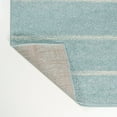 thumbnail image 6 of JONATHAN Y MOROCCAN HYPE 3 x 5 Area Rug, Williamsburg Minimalist Stripe - Turquoise/Cream, MOH201B-3, 6 of 8