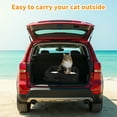 thumbnail image 4 of Charkool Portable Cat Litter Box - Foldable Travel Box with Lid for Car, Waterproof Collapsible Carrier, Easy to Clean for Trips & Home, 4 of 7