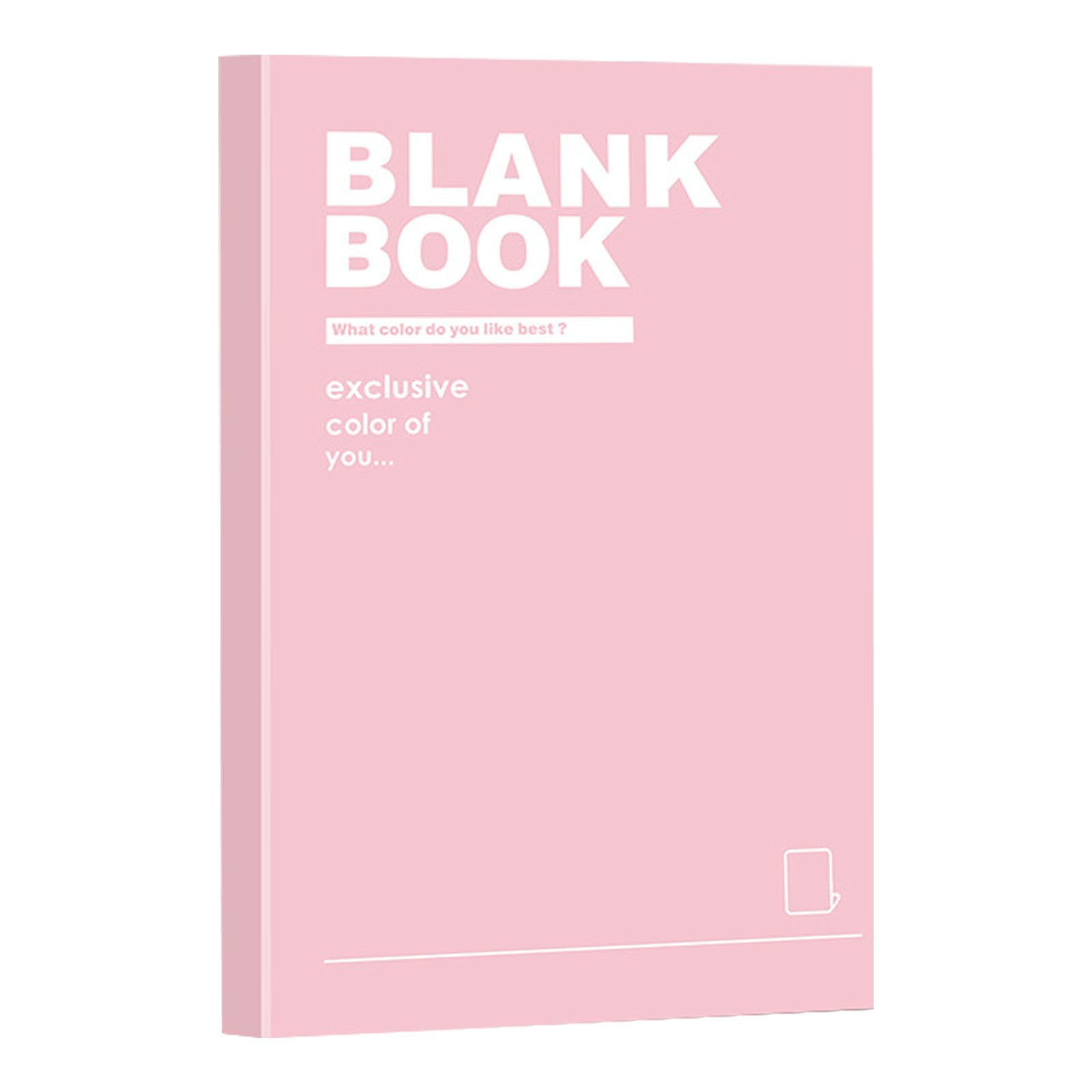 A5 Blank Thick Notebook Loetky Portable Pocket Sketchbook Free Creation Blank Journal For Business Work And Daliy Use
