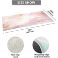thumbnail image 3 of SKYSONIC Pink Ink Texture Kitchen Mats 20"x39" Absorbent Non Slip Runner Rug Machine Washable Kitchen Floor Mat for Home Bathroom Door, 3 of 7