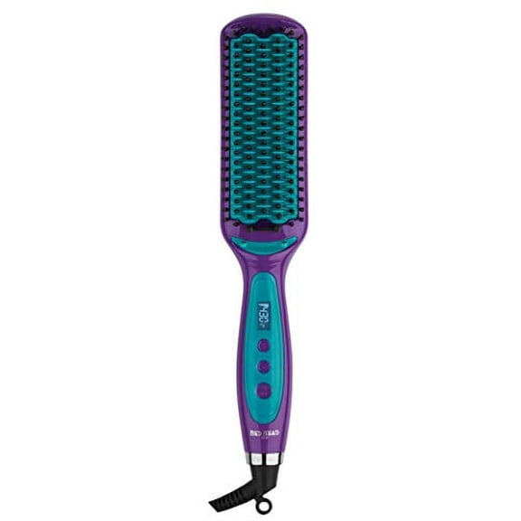 Bed Head Ionic   Tourmaline Straightener Brush with Smart Heat Memory System