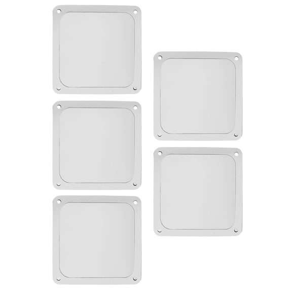 5PCS 120mm Fan Dust Filter, Frame, Fine Aperture, Fluent Airflow, Reserved Screw Holes, Sturdy Nylon Mesh, 120mm, for PC Chassis Power Supply
