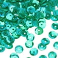 thumbnail image 4 of Loose Sequins,Glitter Sequins Embroidery Sequins for Jewelry Making Crafts Sewing Dark Green, 4 of 5