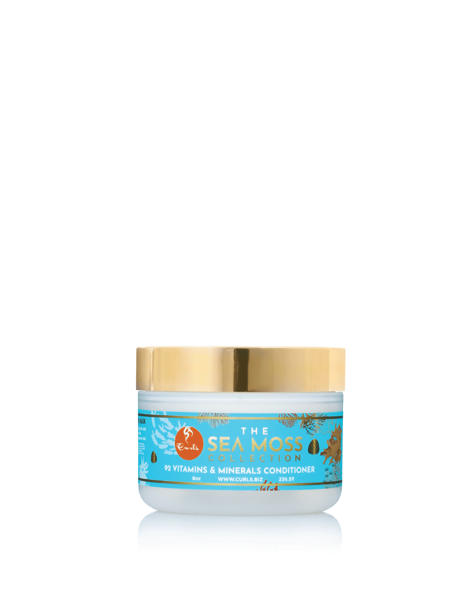 Curls Sea Moss 92 Vitamins & Minerals Conditioner, 8oz