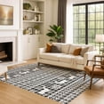 thumbnail image 7 of Addison Rugs Mayfield Premium Machine Washable Transitional Holiday Gray Rectangle Rug, 9' x 12', 7 of 7