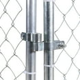 thumbnail image 5 of imerelez Outside Dog Kennel with Cover Roof, Outdoor Dog Playpen Dog Run with Bowls, Heavy Durty Pet Kennel Dog Fence Outdoor for Yard with Secure Lock 181" * 181" *71.65", 5 of 7