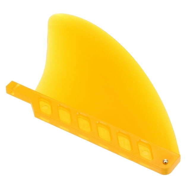 4.6 Inch TPU Soft Center Fin for Inflatable Paddle Board Surfboard, Flexible Replacement Surfing Fin Longboard Accessories with Easy Installation