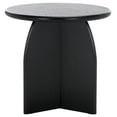 thumbnail image 6 of Safavieh Barazi Modern Wood Round End Table, Black, 6 of 9