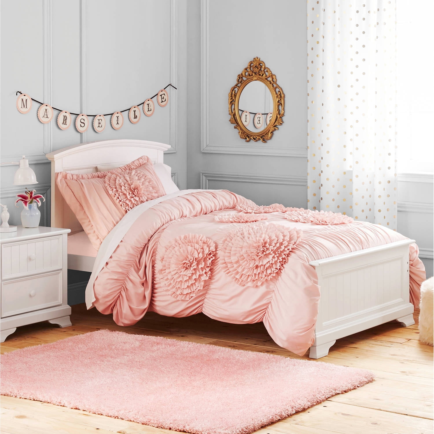 Pink Ruffle Sheets Fashion Dresses