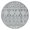 Square Geometry Western, variant on Colorful Floral Round Tablecloth with Elastic Hem, Boho Chic Design for Dining Kitchen Decor, Fits 52 to 56 Inch Tables