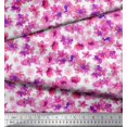 thumbnail image 3 of Soimoi Tissu Georgette Poly Rose Imprimé Floral au Mètre 52 Pouces de Large, 3 of 3