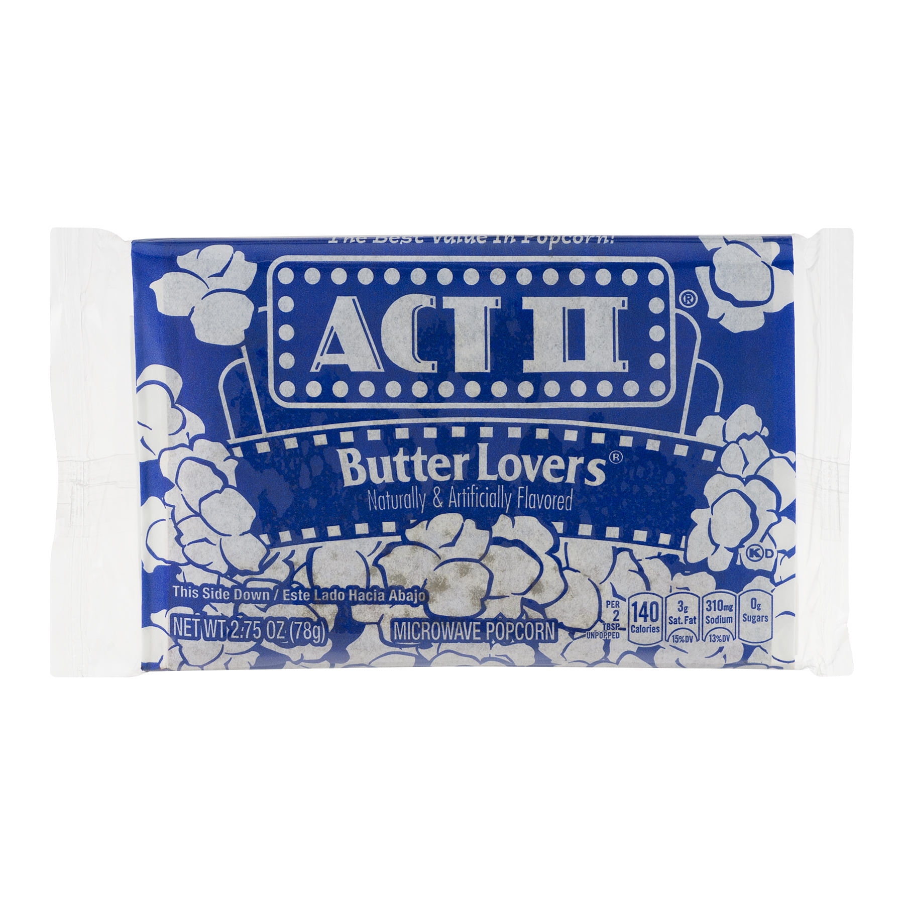 ACT II Butter Lovers Microwave Popcorn