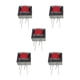 thumbnail image 1 of Ei14 600: 600 Transformador de Audio Práctico Transformador de Aislamiento de Acoplamiento de Metal Ligero Mini para Reemplazos de Transmisión, 1 of 9