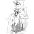 thumbnail image 2 of Marguerite Gardiner N(1789-1849). NE Power. Countess Of Blessington. Irish Writer. Drawing C1830 By Daniel Maclise, 2 of 2