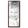 thumbnail image 2 of ArtToFrames 17" x 40" Walnut Picture Frame, 17x40 inch Brown Wood Poster Frame (WOM-4106), 2 of 8