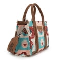 thumbnail image 2 of Bolsa Montana West Wrangler Boho Aztec con correa para guitarra, 2 of 6