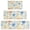 Pioneer Flower Floral, variant on Pioneer Flower Floral Print Pattern Kitchen Rugs Sets Of 3,Kitchen Runner Rugs Non Skid Washable,Decorative Kitchen Floor Mats for Kitchen,Sink,Laundry,17"x30" 17"x47" 17"x59"