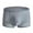 Mens Underwear Gray, variant on Mens Underwear Boxer Briefs with Bulge-Pouch Boys Casual Mid Waisted Stretchy Solid Color Breathable Loungewear Boxers