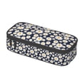 thumbnail image 2 of Uemuo Daisy Floral Printed Large Pencil Case, Big Capacity Pencil Pouch Stationery Pen Bag, Storage High Capacity Bag Pouch Holder Box Organizer, Marker Pen Case, 2 of 9