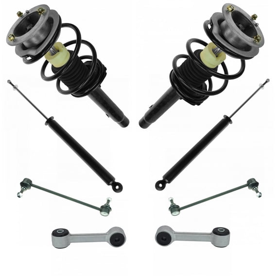 Front Rear Complete Quick Loaded Strut Spring Assembly Shock Sway Link Kit 8pc SKA69993 Fits select: 2001-2006 BMW 325, 2001-2006 BMW 330