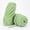 Green, variant on Chunky Chenille Yarn for Hand Knitting & Crocheting, 2 Pack, 20mm Thick, 250g Per Skein (Green)