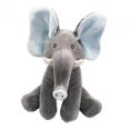 thumbnail image 3 of Juguete Musical de peluche para bebé, juguete de animado que , Animal realista Adorable, juguete de peluche para bebé para de expr orejas azules, 3 of 8