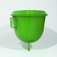 thumbnail image 6 of STP GOODS Aluminum Wall Lavabo 4.75 Qt (4.5 L) Tap up Hand Sink with Lid Indoor Outdoor Rukomoynik HandWasher Tank Washer Tank for Tiny House Portable Sink, Green, 6 of 6