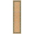 thumbnail image 5 of Hauteloom Yenimahalle Wool Living Room, Bedroom Area Rug - Farmhouse - Beige, Burnt Orange, Ice Blue - 10' x 14', 5 of 11