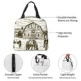thumbnail image 4 of Disketp Horses Grazing On Meadow for Insulated Lunch Bag for Women and Men, Perfect for Work, Hiking, Picnic, 4 of 8