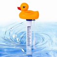 thumbnail image 2 of Floating Thermometer, Floating Pool Thermometers, Cartoon Animal Shape Water Thermometer with Rope, 2 of 5