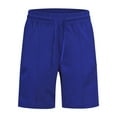thumbnail image 3 of uikmnh Shorts Men'S Casual Shorts Solid Color Shorts Fashion Slim Five Pants Beach Shorts Size:2XL, 3 of 6