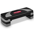 thumbnail image 1 of Goplus 32'' Fitness Aerobic Step Adjust 4" - 6" - 8" Exercise Stepper w/Risers, 1 of 8