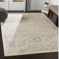 thumbnail image 3 of Hauteloom Connellsville Wool Living Room, Bedroom Area Rug - Traditional - Green, Sage, Slate Blue - 18" x 18" Sample, 3 of 10