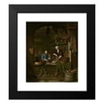 thumbnail image 2 of Willem Van Mieris 20x23 Black Modern Framed Museum Art Print Titled - A Grocer's Shop (1717), 2 of 5