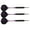 Purple, variant on LAZIOEGR Steel Tip Darts Set Point Metal Tip Anti Slip Light Weight Professional Darts for Dartboard Home Bar Blue (3.94 inches / 10.0 cm)