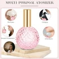 thumbnail image 6 of RAGUPEL 2026 New Pink Vintage Perfume Bottles Empty,3.4Oz 100Ml Refillable Glass Perfume Atomizer,Reusable Travel Cologne Dispenser for Liquid Cosmetic Home Decor, 6 of 7