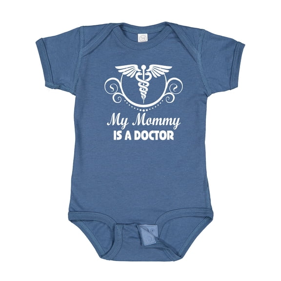 Inktastic My Mommy is a Doctor Boys or Girls Baby Bodysuit