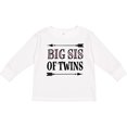 thumbnail image 3 of Inktastic Big Sis of Twins Sister Announcement Girls Long Sleeve Toddler T-Shirt, 3 of 5
