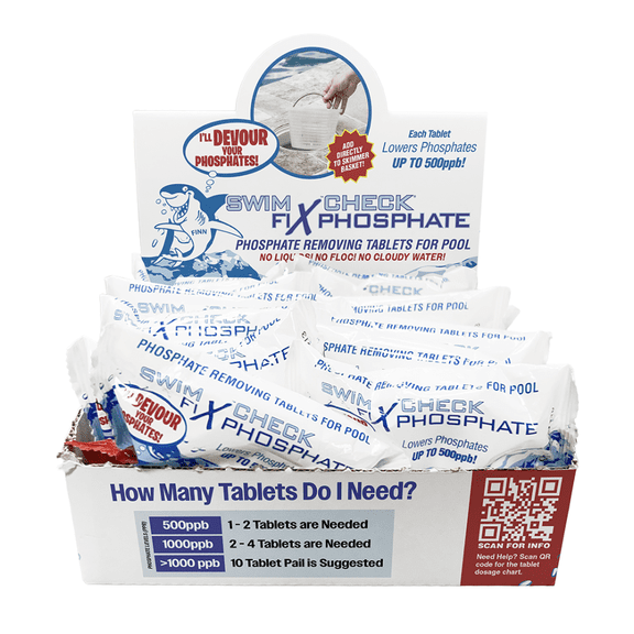 Swim Check Fixâ„¢ Phosphate - Retail Box (12pk)