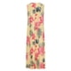 thumbnail image 5 of Vestido largo suelto sin mangas con cuello redondo y estampado informal de verano para mujer a la moda Fridja  hj398, 5 of 8