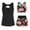 Multicolor, variant on ‌‌Women's Plus Size 3 Piece Tankini Swimsuit Set - Tummy Control Modest Swimwear with Sports Bra & Boy Shorts for Athletic Swimming (Sizes S-3XL)